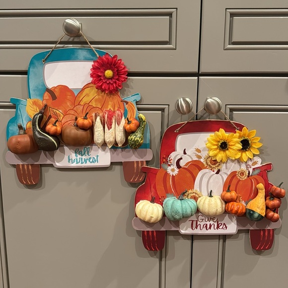 3D Fall Decor Hanging Signs-Handmade - Picture 3 of 5